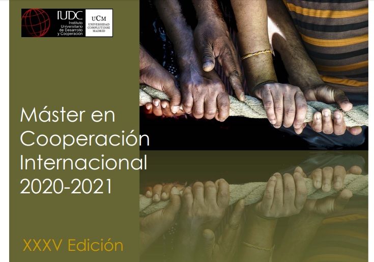 Abierto el plazo de preinscripción oficial para el Máster Propio en Cooperación Internacional  2020-2021